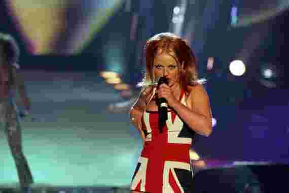 Former Spice Girl Geri Halliwell criticized for hugging Nadine Dorries at Euro final