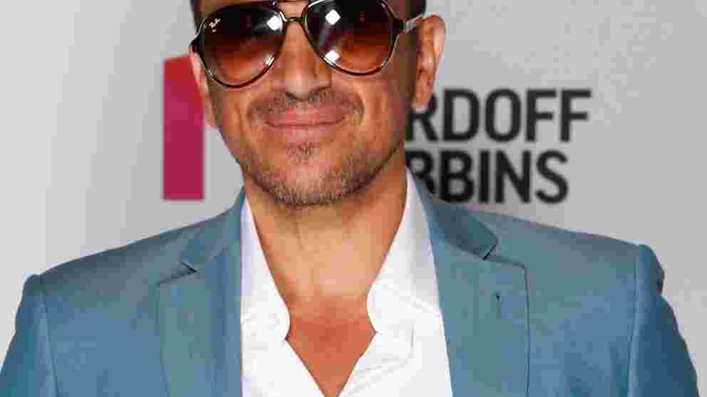 Peter Andre shares footage after his home is struck by lightning