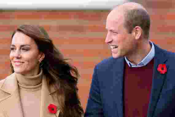 Why the British Royal family members are wearing poppy pins