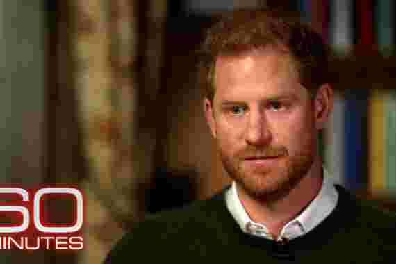 ITV viewers spot unusual detail in background of Prince Harry interview