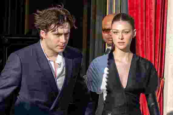 Nicola Peltz dazzles at Victoria Beckham's fashion show amid feud rumors