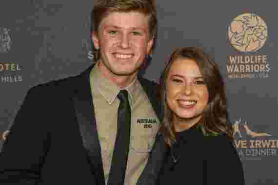 Robert Irwin's girlfriend is officially part of his family, and she comes from fame as well