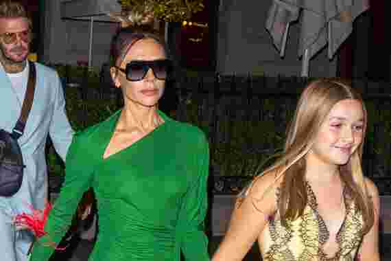Harper Beckham has acquired this talent from mother Victoria at a young age
